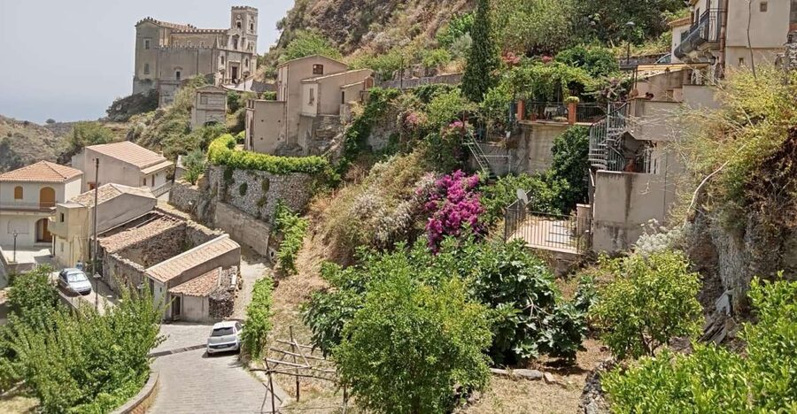 From Taormina or Messina Harbor: Private Godfather Tour - Forza d’Agrò: hill-town streets, church corners, and film-linked viewpoints