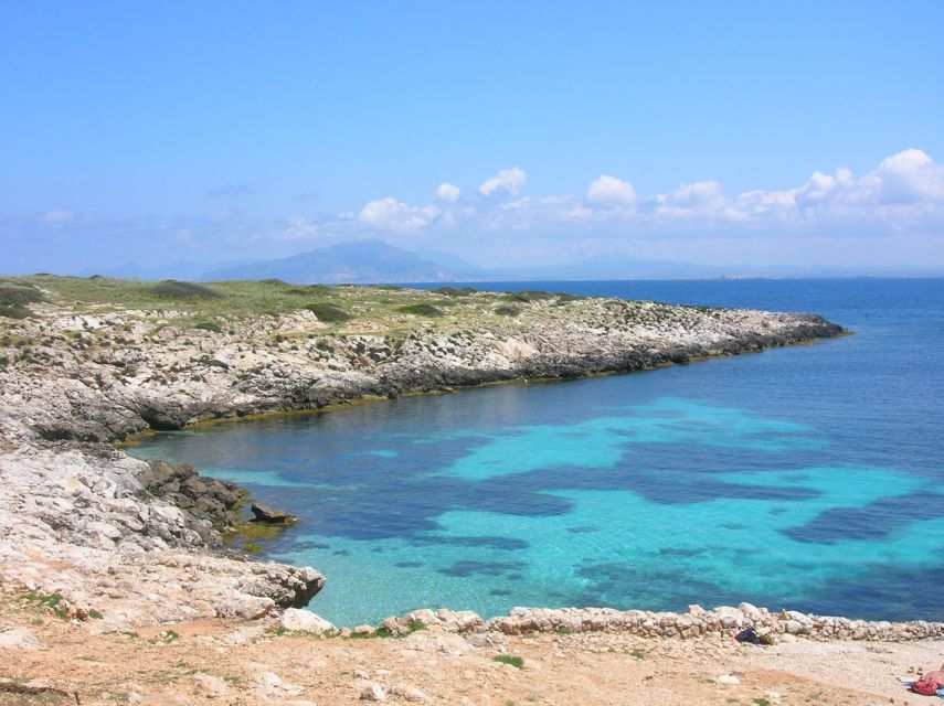 From Trapani: Cruise to Favignana and Levanzo with lunch - Arrival in Favignana around 10:20: where your time actually goes