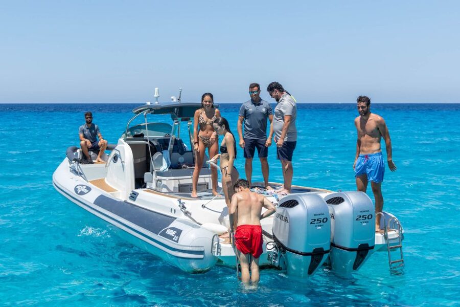 From Trapani: Egadi Islands Day Tour by Boat - Levanzo island: Cala Fredda views and snorkeling time