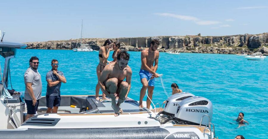 From Trapani: Egadi Islands Day Tour by Boat - Meeting at Mare and More, boarding the Angelica in Trapani