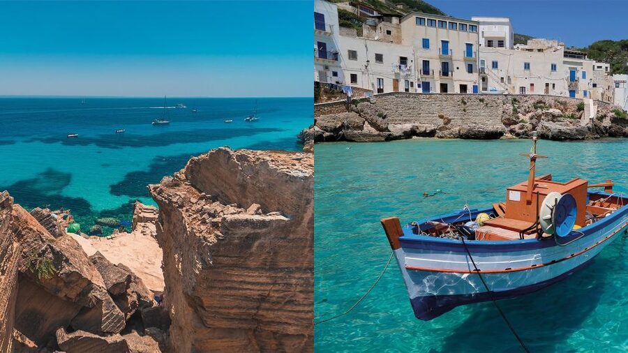 From Trapani: Favignana and Levanzo Boat Trip with Stops - Levanzo in About 1.5 Hours: Fishing Village Calm and Sweet Stops