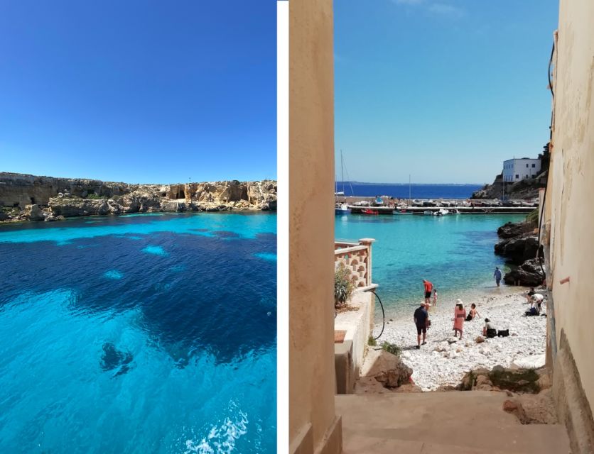 From Trapani: Favignana and Levanzo Mini Cruise with Lunch - Levanzo Village: White and Turquoise Houses With Fewer Distractions