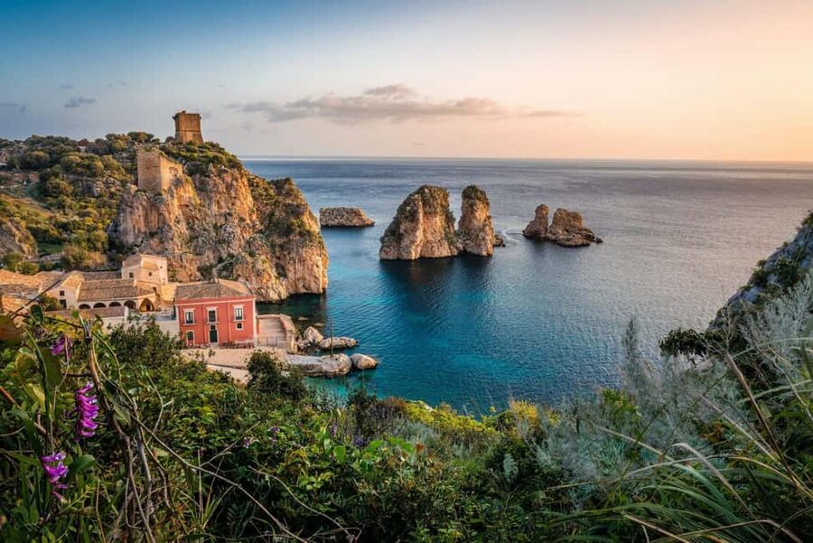 From Trapani: Tour of San Vito lo Capo, Zingaro Nature Reserve, and Scopello - San Vito Lo Capo: free time, a swim, and lunch in town