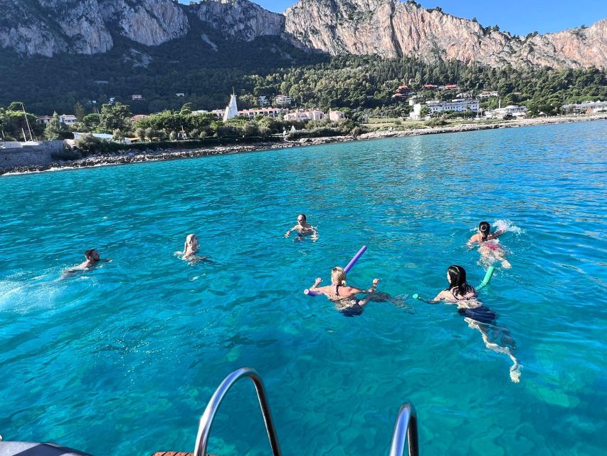 Full day boat tour in Palermo with Palermo in Boat - Isola delle femmine: a photo stop with more food breaks
