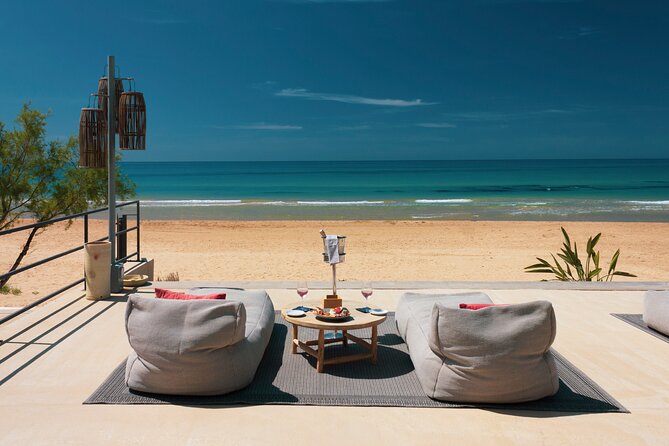 Full Day Pass to Cala Manbrù Beach Club - Lounge setup and shade: comfort that makes the hours fly