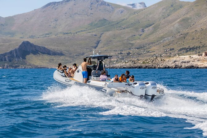 Full Day Private Boat Tour San Vito Lo Capo - Castellammare - Scopello and La Tonnara di Scopello: tuna fishery views plus Faraglioni rock stacks