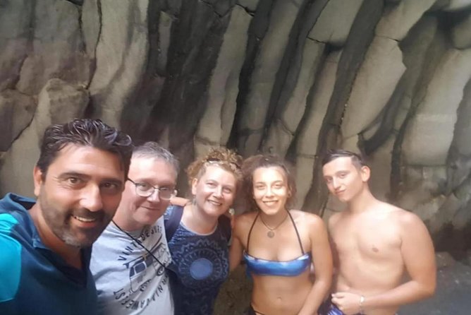 Full day tour of Etna and Alcantara - Alcantara Gorges after lunch: cold water time, not just a viewpoint