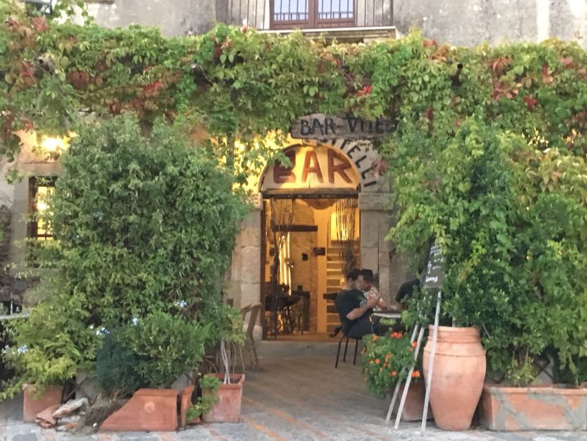 Godfather Locations tour from Taormina - Savoca/Forza D'Agrò - Savoca: Bar Vitelli and San Nicolò in the Real Streets