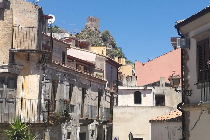 Godfather Tour from Messina cruise terminal to Savoca and Forza D'Agrò - Forza d’Agrò: views over Taormina and the Ionian Sea