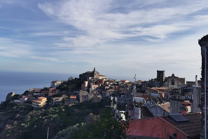 Godfather tour Sicily: Savoca-Forza d’Agrò - Forza d’Agrò: the mother church and time to breathe