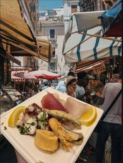 Guided tour of Ortigia with Fish Street Food at the market - Temple of Apollo First, So the Whole Island Makes Sense