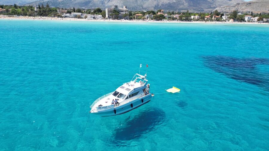 Half day boat tour of Palermo - Grotta Regina: the cave stop where snorkeling feels like the main event