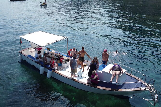 Half Day Private Guided Boat Tour in Taormina - Villagonia Bay: the easy-access finale with white sand and transparent water