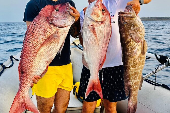 Half-seabed or rod fishing tour with bolentino - Fishing meets Ortigia and Plemmirio, all in about 4 hours