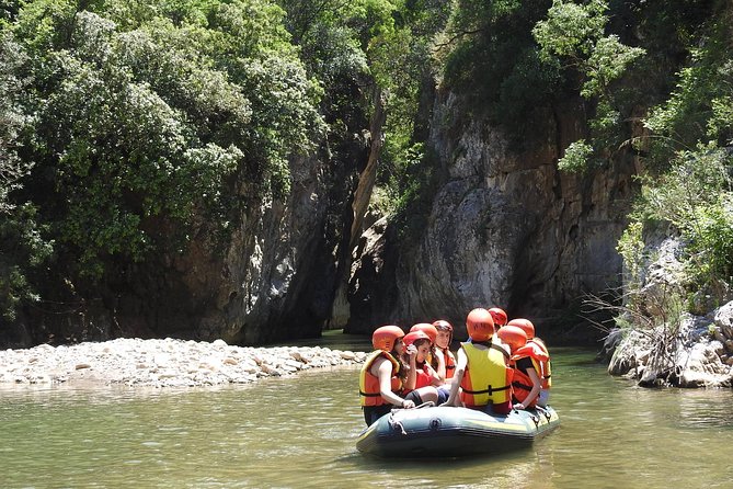 Inflatable boat excursion Gole di Tiberio on the Madonie near Cefalù - Included all-day facilities at the equipped area, not just a 2-hour event