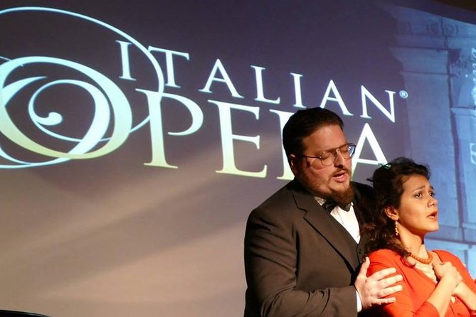 Italian Opera in Taormina - Nazarena Theatre terrace: your included drink, snacks, and views