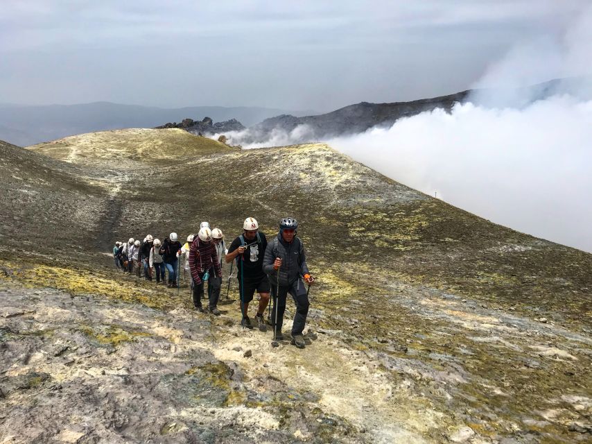 Linguaglossa: Mt Etna Summit Crater Hike with Optional 4x4 - Piano Provenzana start: simple meeting point, small-group pace