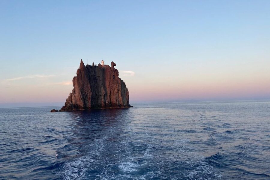 Lipari: Vulcano, Panarea, and Stromboli Cruise - Panarea by boat: Cala Junco bay scenery, Basiluzzo passes, and free time without a script