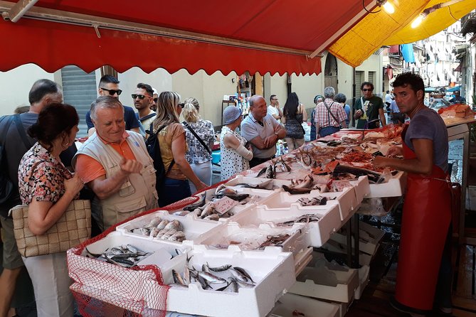 Markets and monuments: walking tour and street food in Palermo - Piazza Olivella and SantIgnazio: Baroque Looks Plus Archaeology