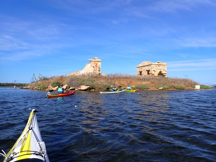 Marsala: Kayak Tour in Stagnone di Marsala Nature Reserve - Route highlights: Santa Maria Island and the golden beaches