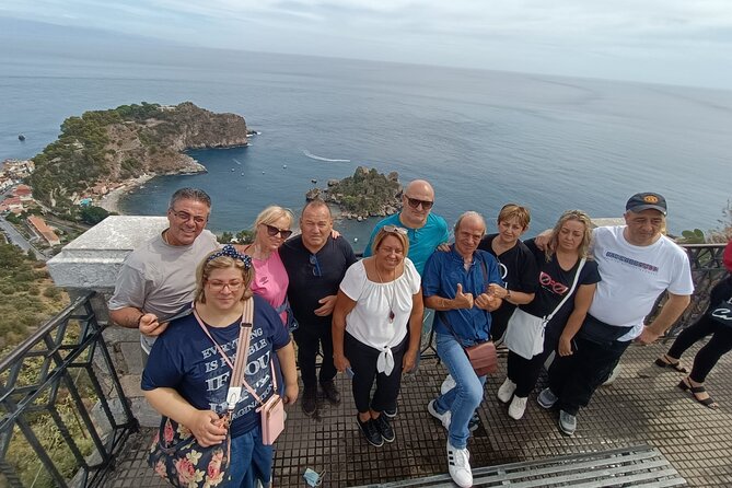 Messina Private Tour of Taormina City and Isola Bella (beach) - Messina finale: Strait views plus granita and cannoli messinesi