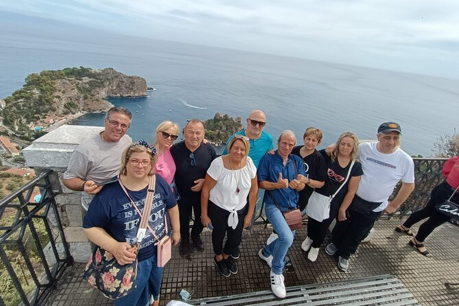 Messina Private Tour Taormina - Castelmola - The Balcony and Isola Bella: your big payoff view