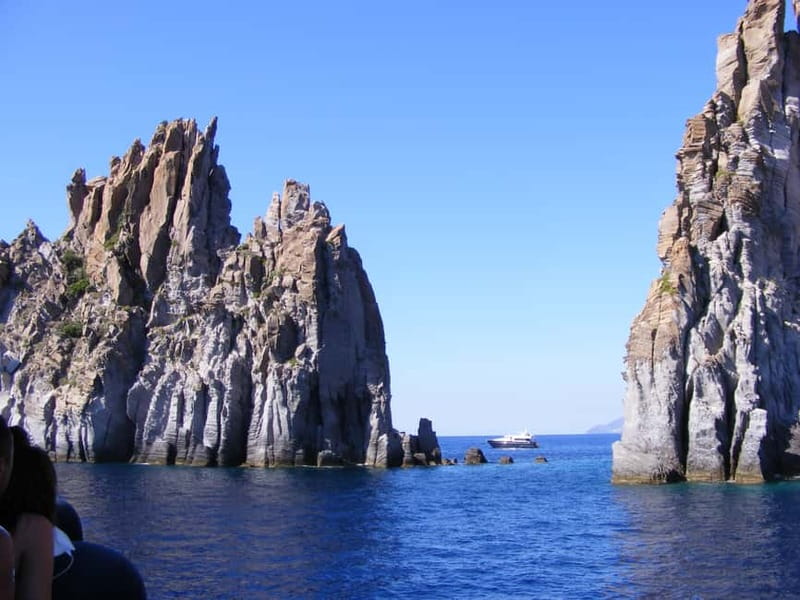 Milazzo: Lipari, Panarea, and Stromboli Islands Day Tour - Crossing toward Stromboli: the volcanic mini-archipelago