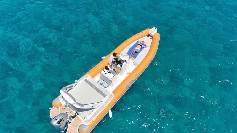 Mondello,CapoGallo Reserve Boat Tour with Snacks and Drinks - Grotta Regina and Mondello: two swims that set the tone
