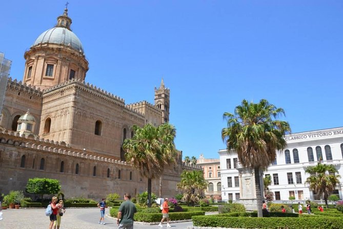 Monreale & Palermo with Local Street Food Tasting - departure from Cefalù - The architecture mix, Byzantine plus Arab-Norman plus Baroque