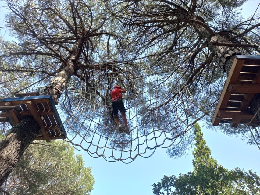 Monti Rossi Adventure Park Entry Ticket - CLiC-iT smart carabiners and full gear: Safety that lets you focus