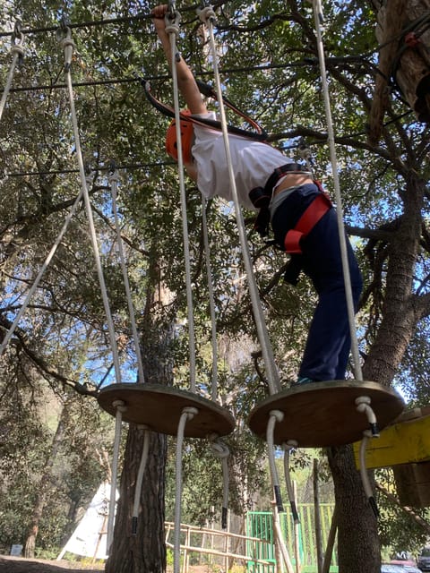 Monti Rossi Adventure Park Entry Ticket Full - What to wear and bring for comfort at height