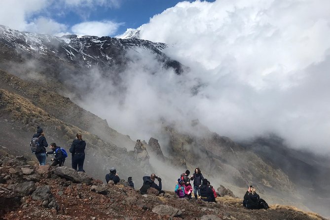 Mount Etna Adventurous Hiking Tour with Equipment - Stop 1 on Etna: Valle del Bove to Crater Views
