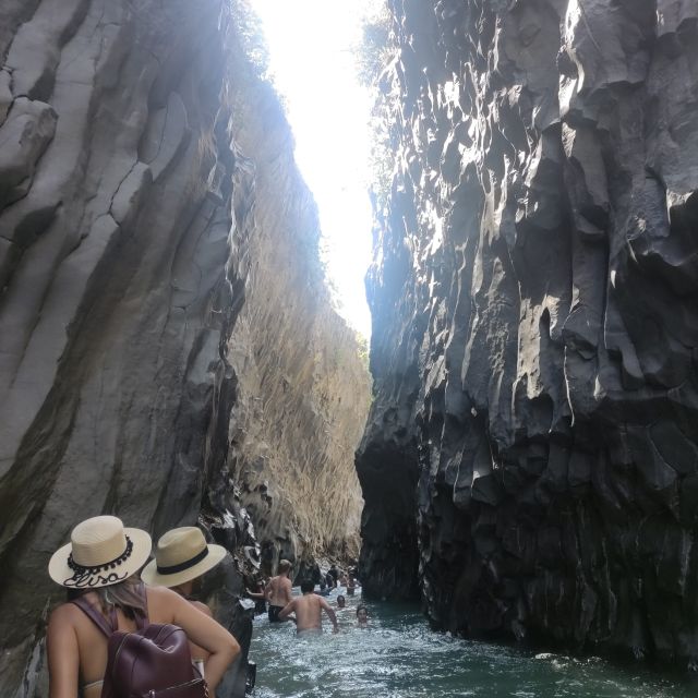 Mount Etna and Alcantara Gorges Day Trip - Alcantara River Gorges: Walking Through Lava Stone