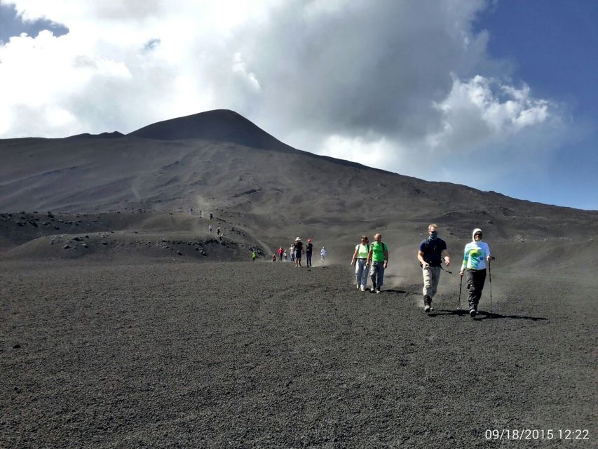 Mount Etna: Central Crater Tour with cable car and jeep - The Second Walk and the Way Back Down