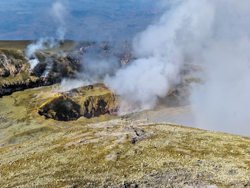 Mount Etna: Hike to the top 3400mt from the North Side - How the 5-hour rhythm works: 4x4 plus crater-time