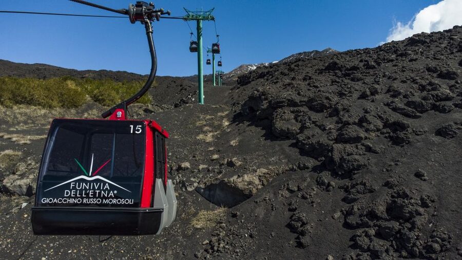Mount Etna: Return Funivia dell'Etna Cable Car Ticket - A Self-Guided Stop at the Upper Station, So Plan for Time to Look