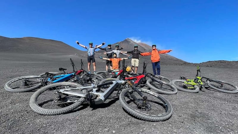 Mount Etna Summit E-Bike - Starting at Piazzale Rifugio Sapienza, Before the First Pedal