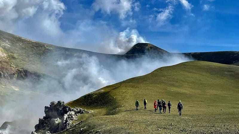 Mount Etna: Summit Trekking Tour - The descent: sand gullies, Pizzi Deneri, and why the route matters