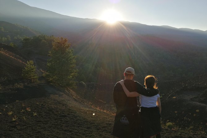 Mount Etna Tour at Sunset - Small Groups from Taormina - Price and value for an Etna half-hike with food and cave gear