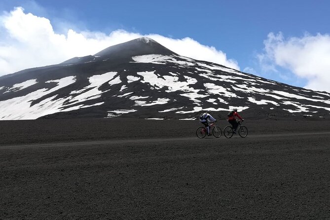 Mt. Etna Cycling to the Top small group - Stop 1, Mount Etna summit area: time at Europe’s highest active volcano