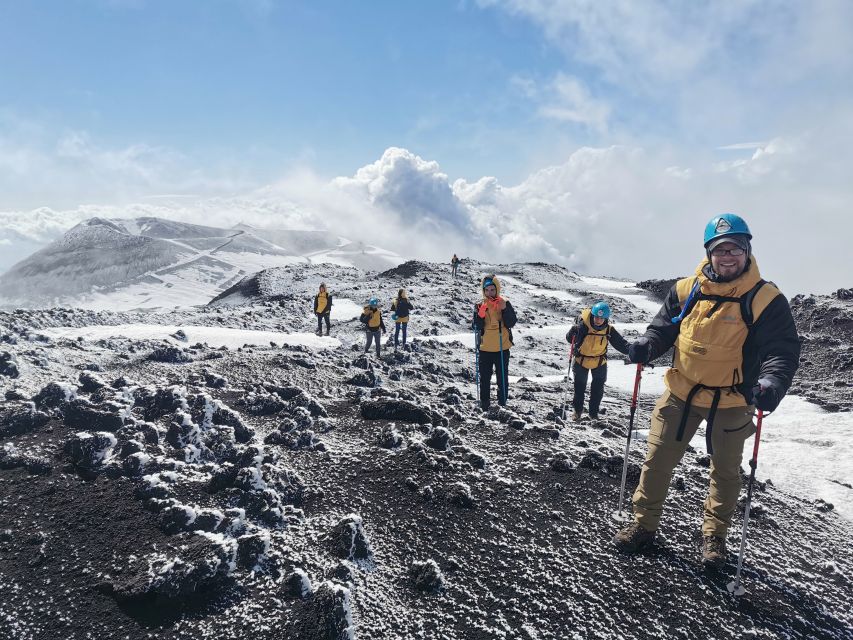 Mt Etna: Winter Trekking Tour with Optional Catania Transfer - The Gulf of Catania to the Ionian Sea, A View That Changes Everything