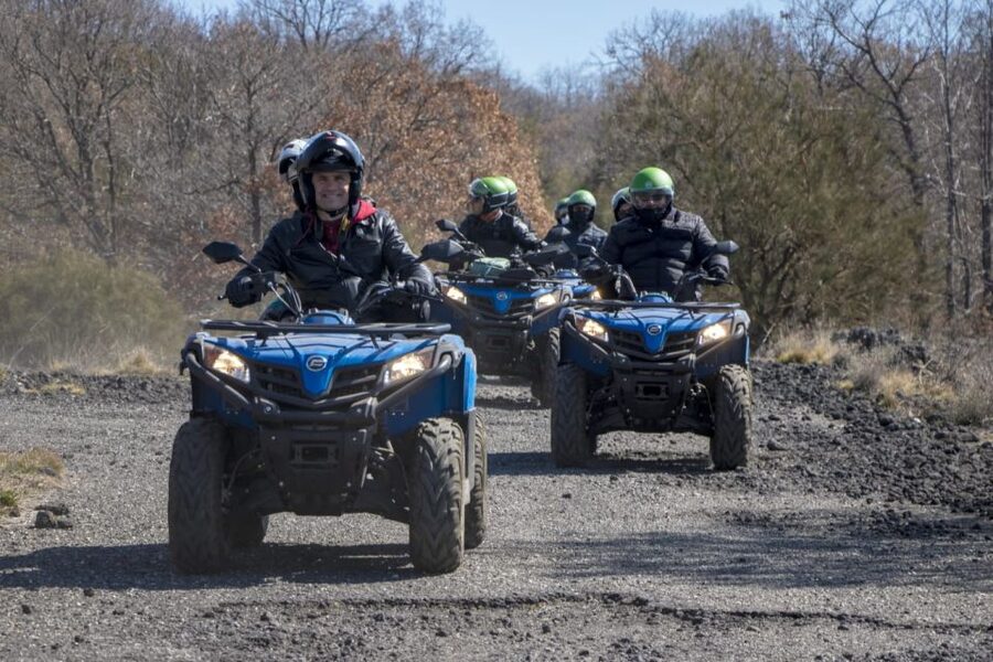 Nicolosi: Mt. Etna Guided Quad Tour Adventure - The Return Ride: Dried Torrent Basin and Etna Pine Forest