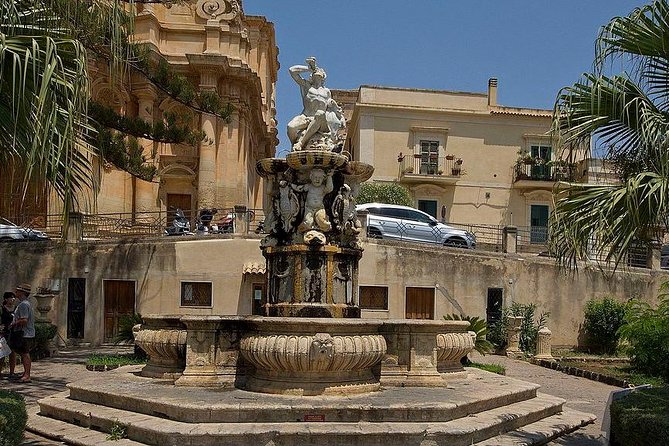 Noto Private Tour from Syracuse with sicilian "Arancino" - San Carlo rooftop terrace: your best angle on Noto’s layout