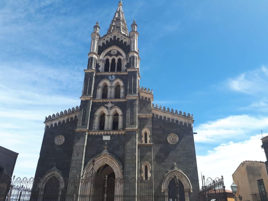 Old Sicily and Etna wine tasting tour from Taormina - Randazzo, Lava Stone Cathedral, and the Sunday Market Option