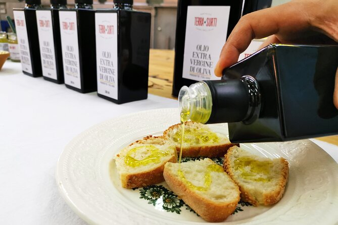 Olive harvest, visit to the oil mill and typical lunch - Olive oil tasting, how to connect flavor to the day