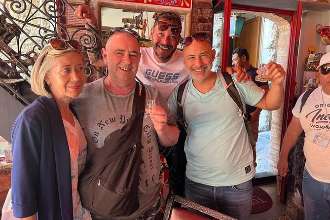 One day private tour in Savoca, Taormina and Castelmola - Stop 3: Castelmola viewpoints, Bar Turrisi almond wine, and the fertility symbol story