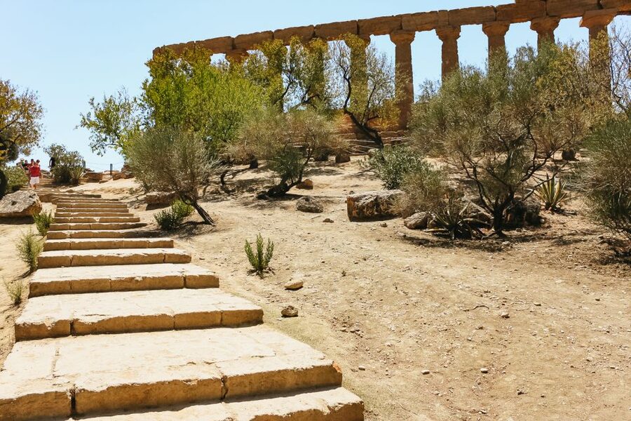Palermo: Agrigento and the Valley of the Temples Day Tour - The return to Palermo: scenery on the way back