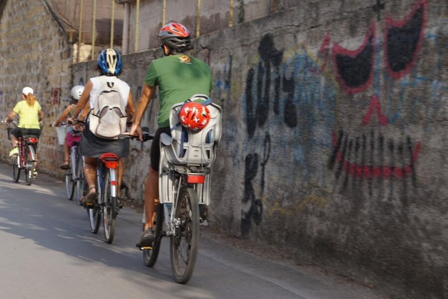 Palermo: Anti-mafia Bike Tour - Piazza Magione: a guided look at Palermo’s street-level texture