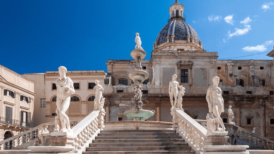Palermo: custom tour with a local expert - Palermo’s Quattro Canti start point, and why it matters