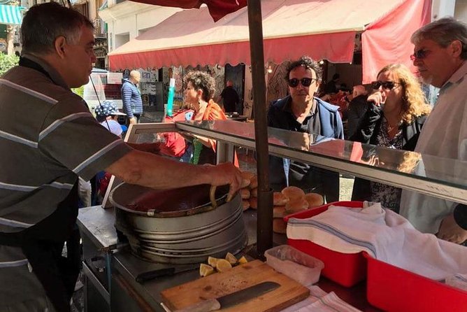 Palermo Food Tour: Discover the typical Street Food with a Chef - Lunch plus snacks plus dessert, with wine and beer included